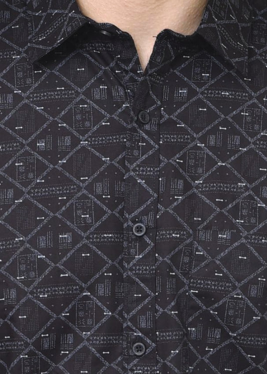 Spykar Print Formal Shirt - Premium Men's Business Wear