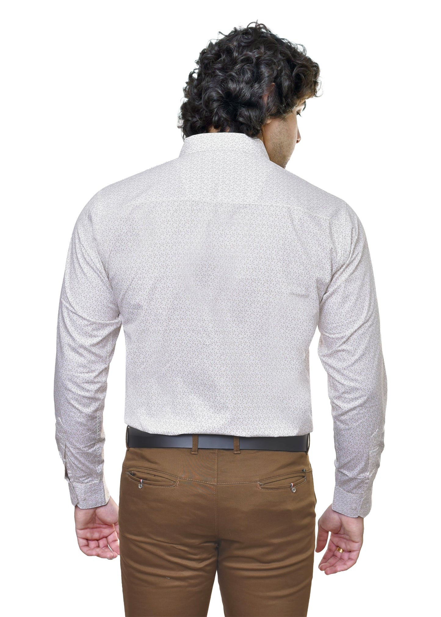 Spykar Print Executive Cotton Fabric - Professional Shirt Material