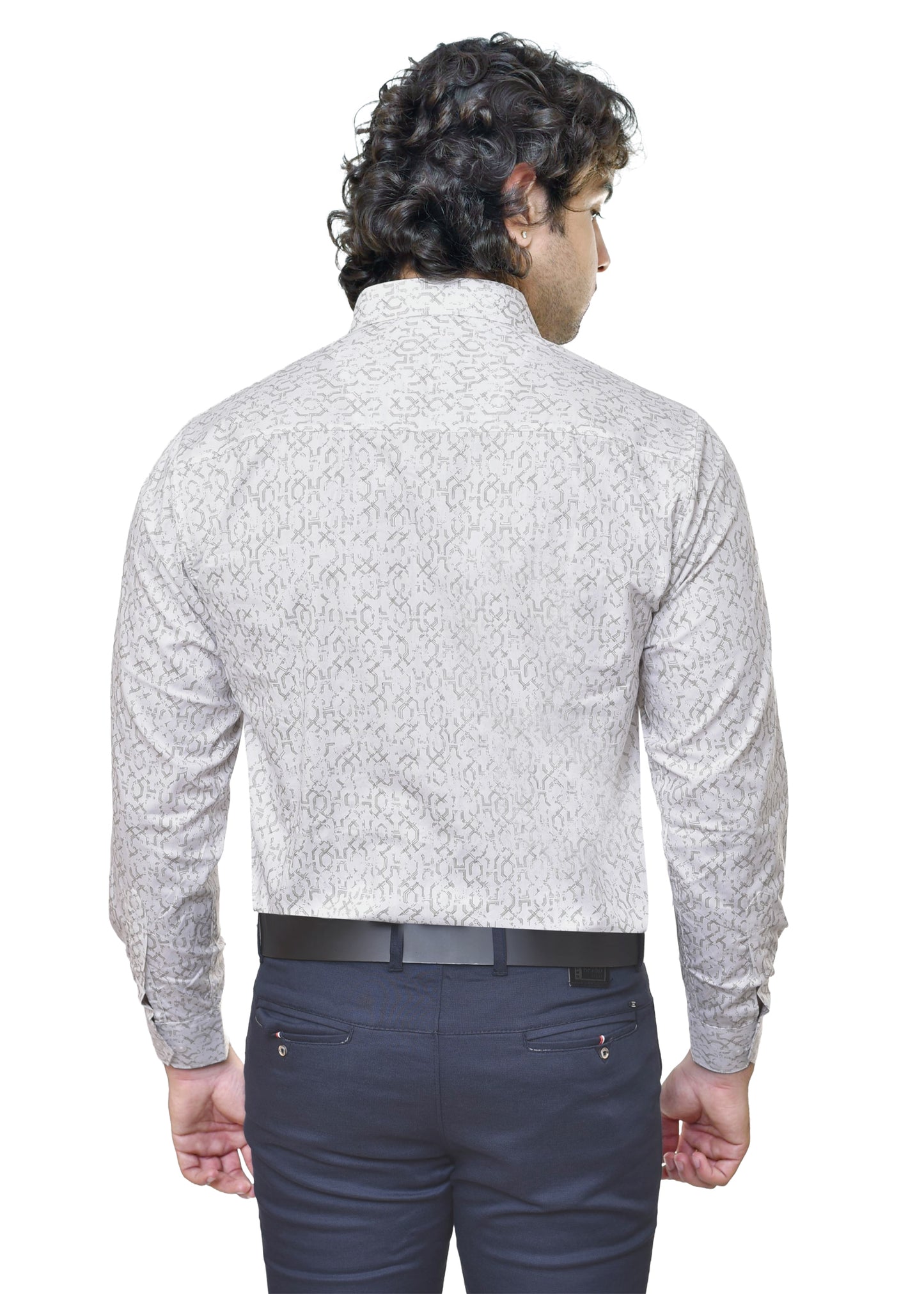 Spykar Print Cotton Fabric - Premium Casual Shirt Material
