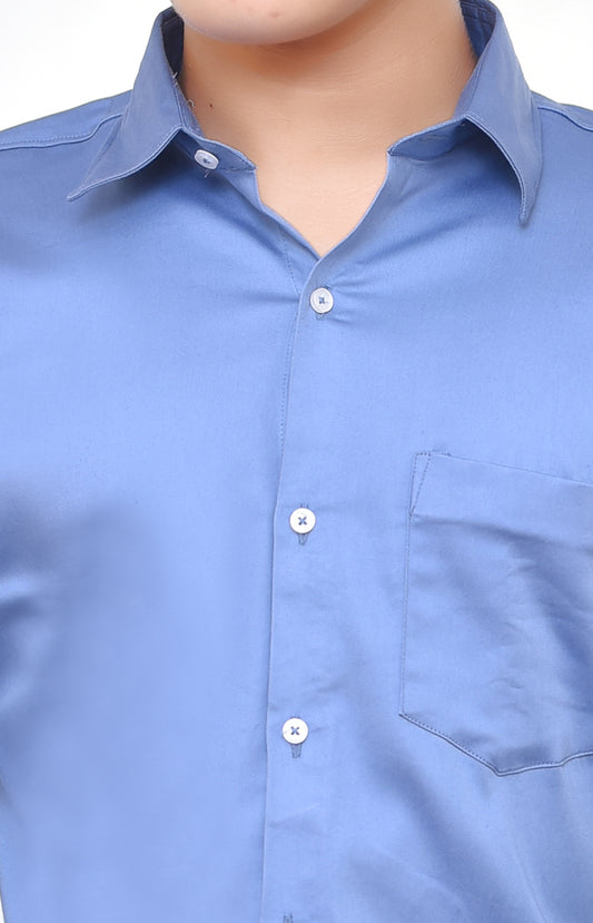 Hybrid Lycra | Premium Satin Shirt - Party Wear Material