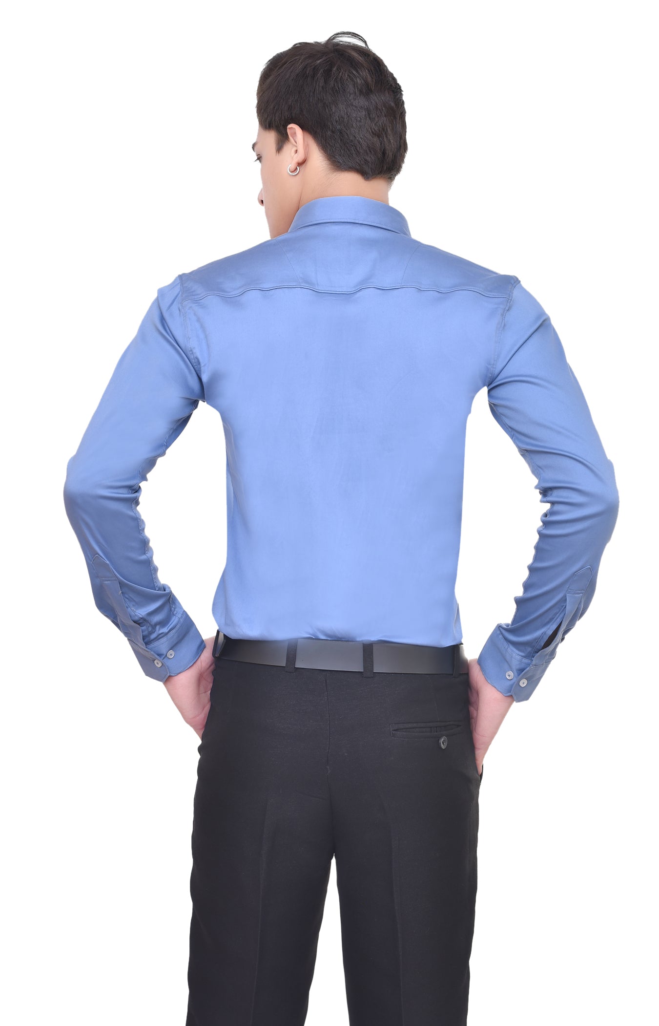 Hybrid Lycra Premium Satin Fabric - Party Wear Material