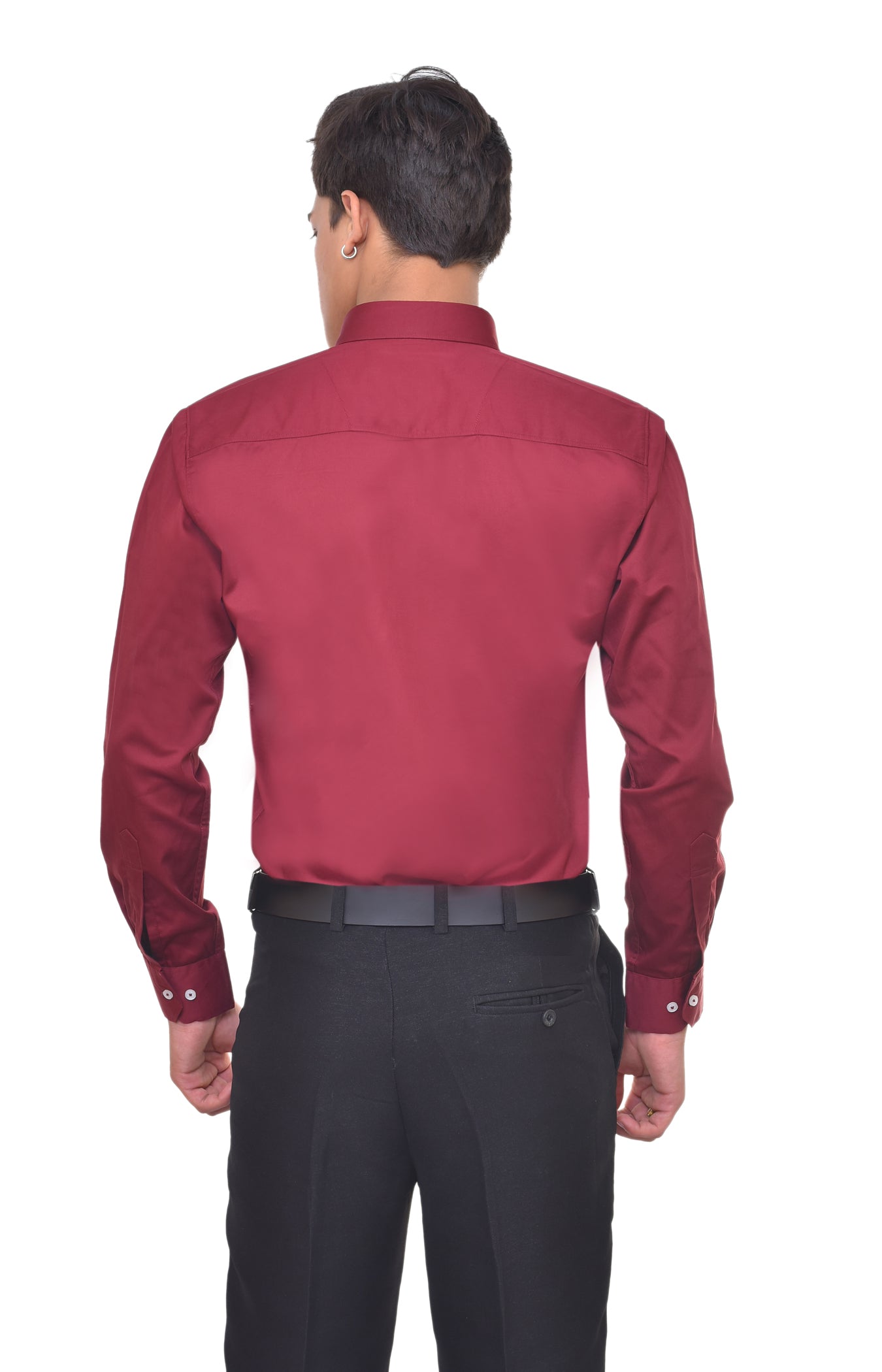Premium Satin Cotton Shirt - Professional Business Wear