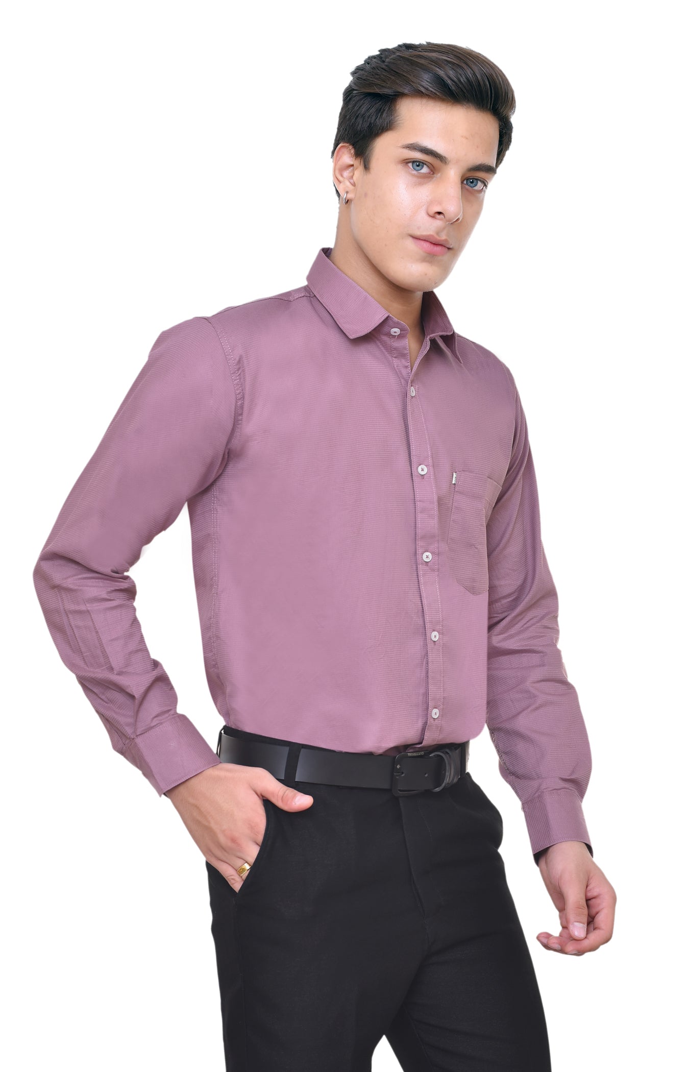 Baby Corn Dobby Shirt - Premium Cotton Men's Casual Wear