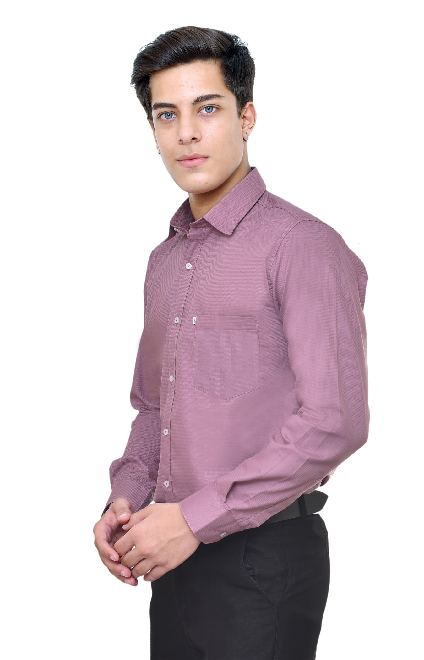 Baby Corn Dobby Shirt - Premium Cotton Men's Casual Wear