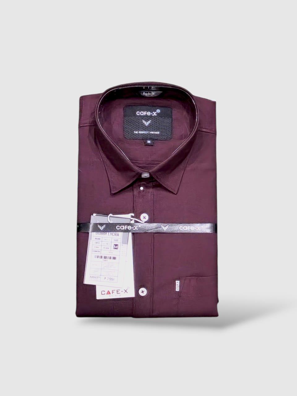 Dobby Lycra Premium Stretch Shirt - Men's Shirt Collection