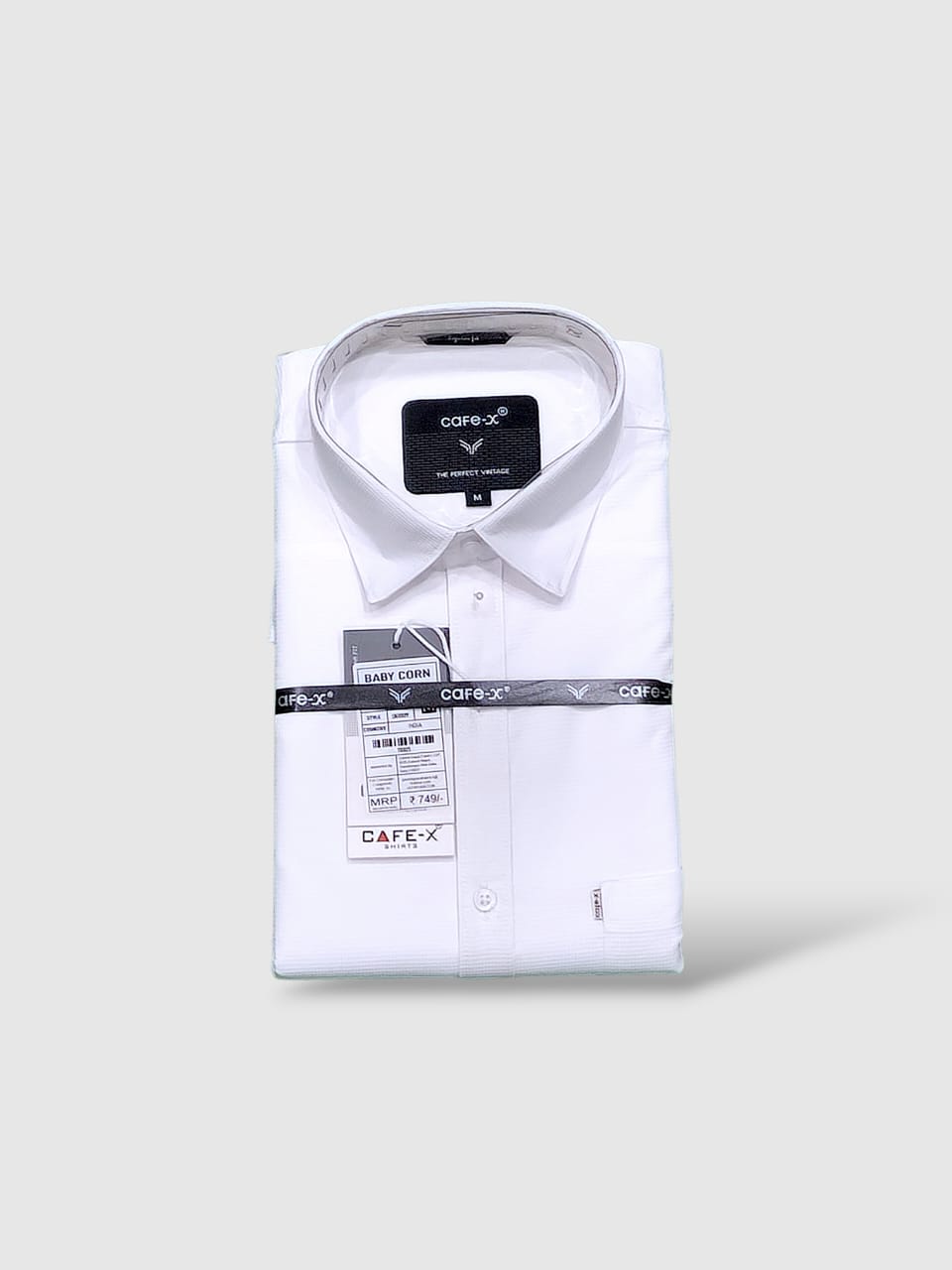 Baby Corn Dobby Shirt - Premium Cotton Men's Casual Wear