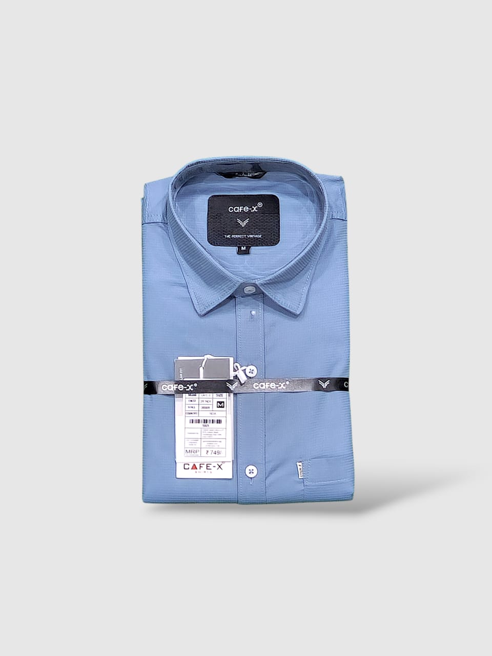 Baby Corn Dobby Shirt - Premium Cotton Men's Casual Wear