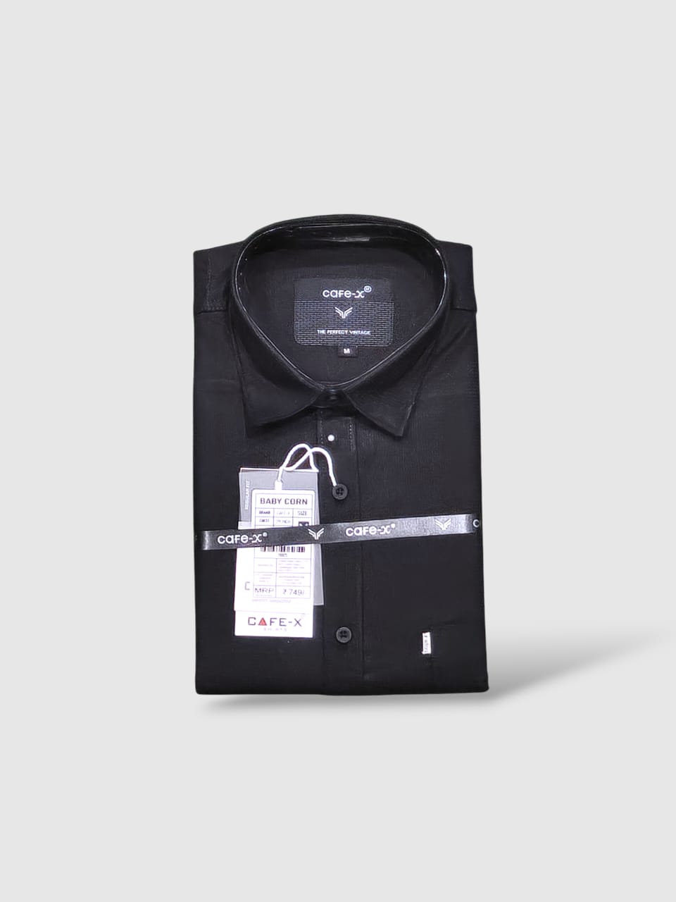 Baby Corn Dobby Shirt - Premium Cotton Men's Casual Wear