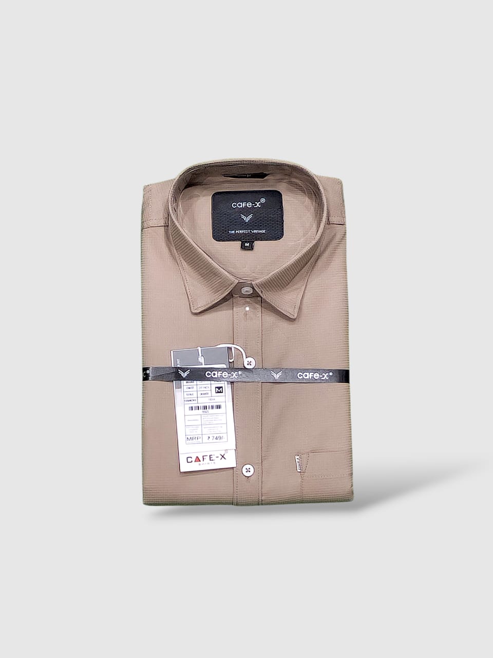 Baby Corn Dobby Shirt - Premium Cotton Men's Casual Wear