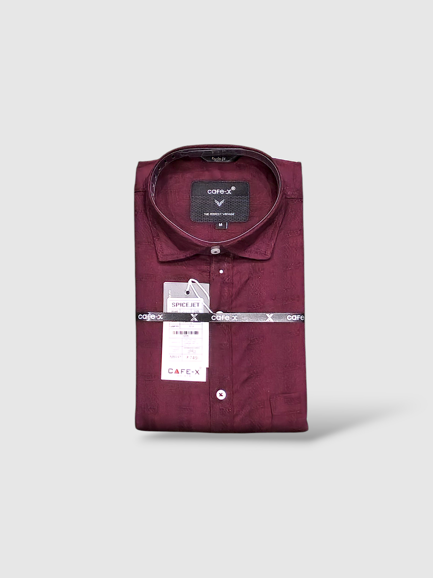 Premium Dobby Weave Party Wear Shirt for Men | Textured Fabric Smart Casual
