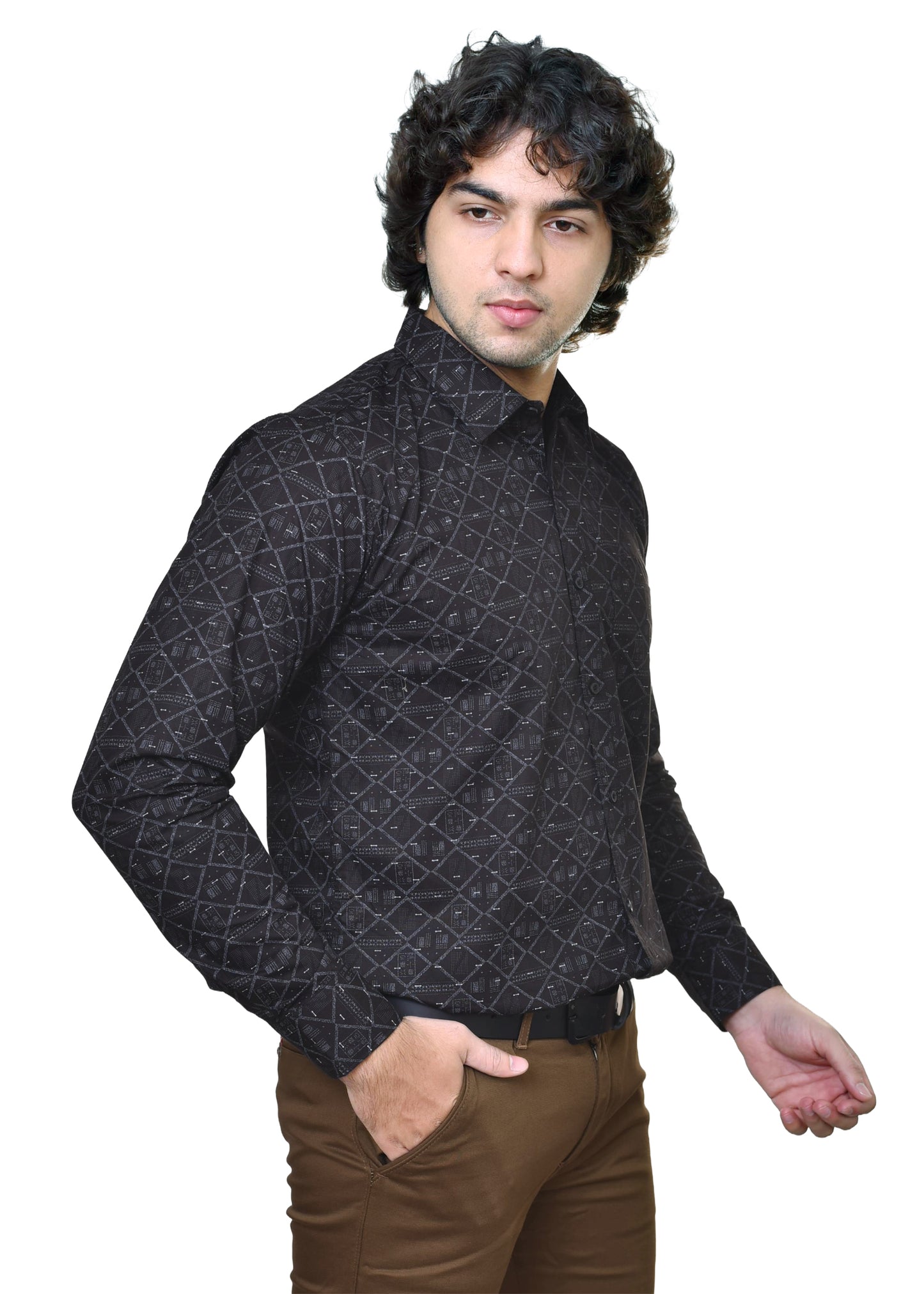 Spykar Print Formal Shirt - Premium Men's Business Wear