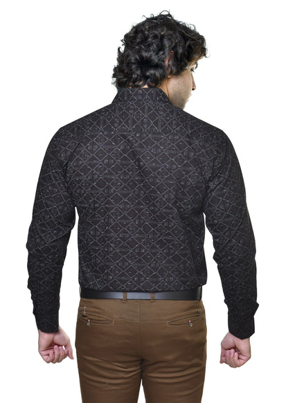 Spykar Print Formal Shirt - Premium Men's Business Wear