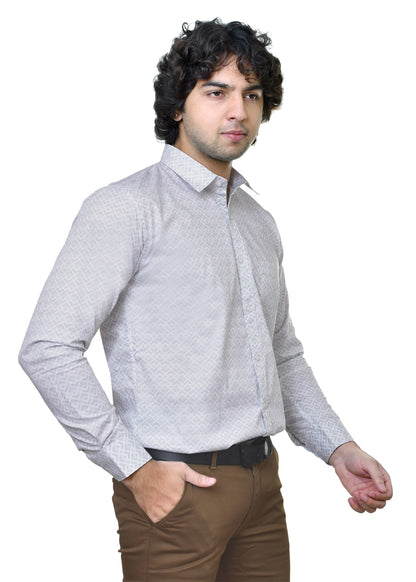 Spykar Print Contemporary Cotton Fabric - Modern Shirt Material