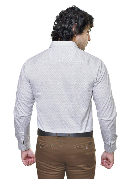 Spykar Print Contemporary Cotton Fabric - Modern Shirt Material