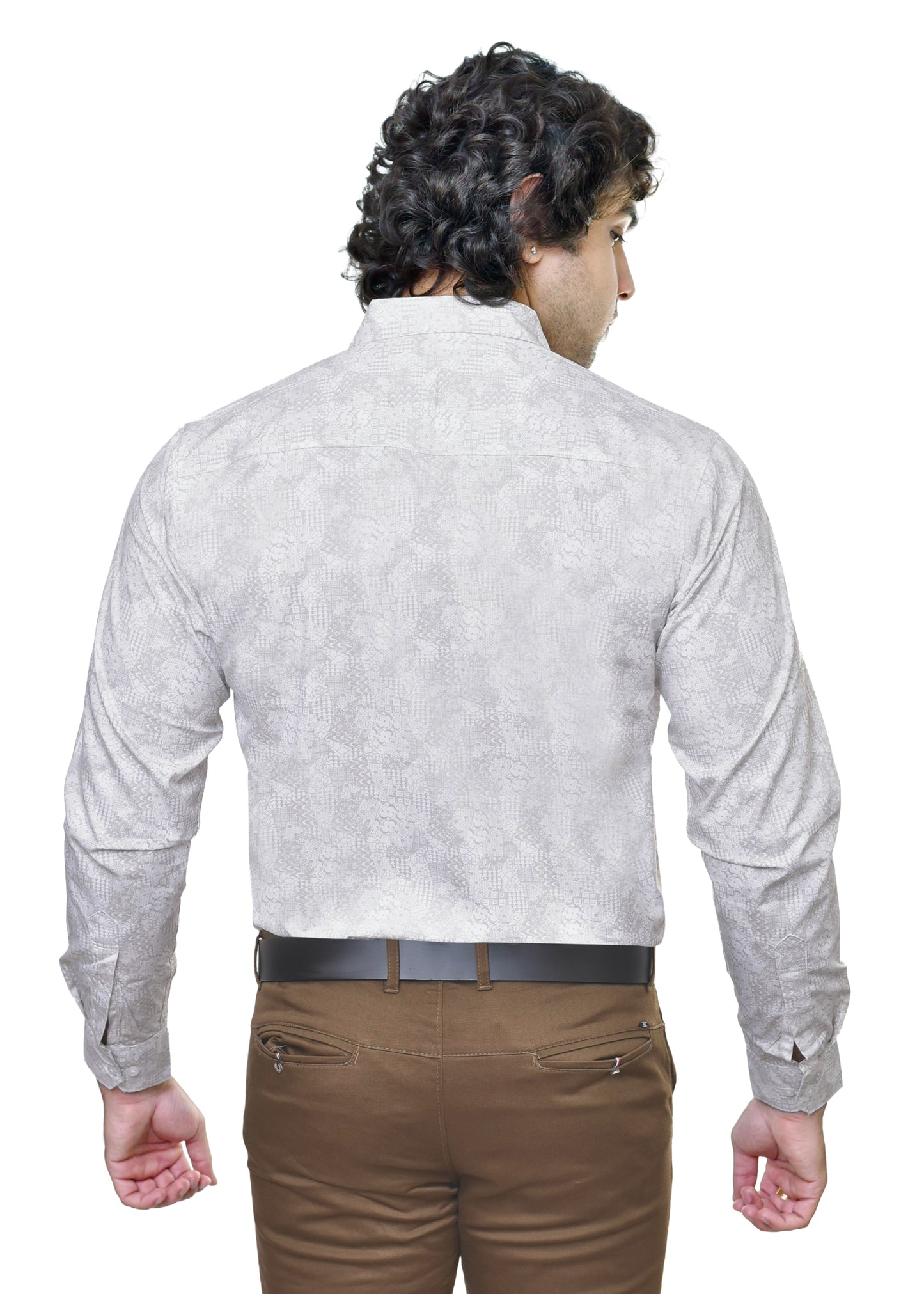 Spykar Print Premium Cotton Twill Fabric - Classic Shirt Material