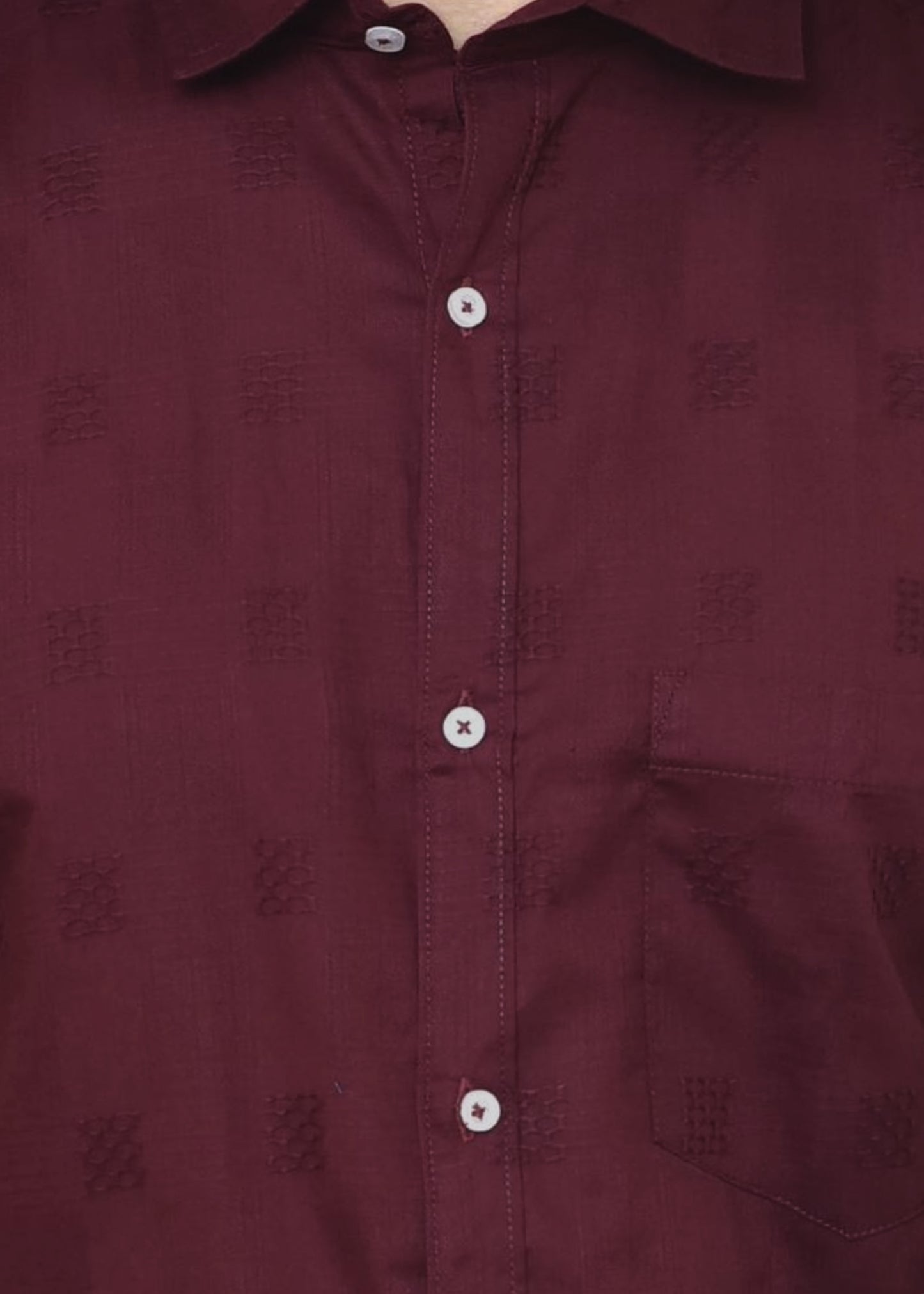 Premium Dobby Fabric Party Wear Shirt for Men - Comfortable Smart Casual Trending Fashion