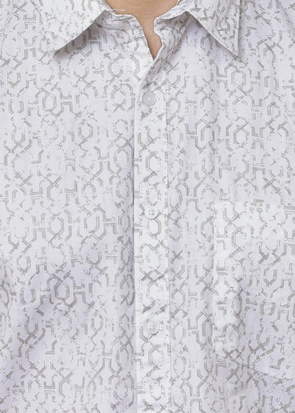 Spykar Print Cotton Fabric - Premium Casual Shirt Material