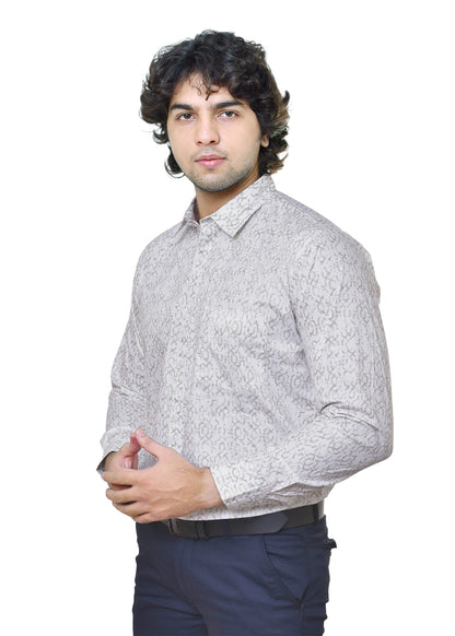 Spykar Print Cotton Fabric - Premium Casual Shirt Material