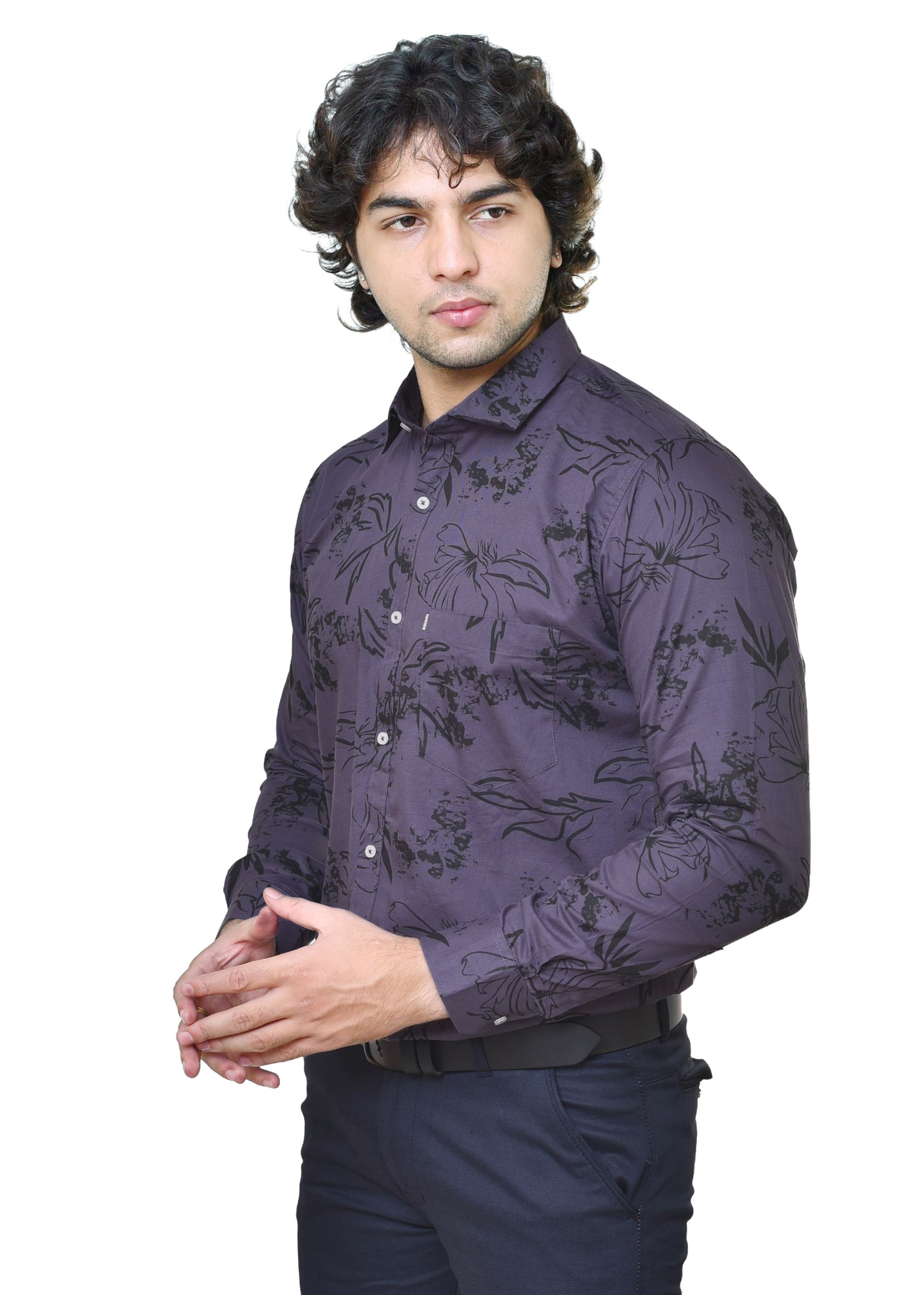 Linen Print Signature Fabric - Timeless Cotton Blend Design