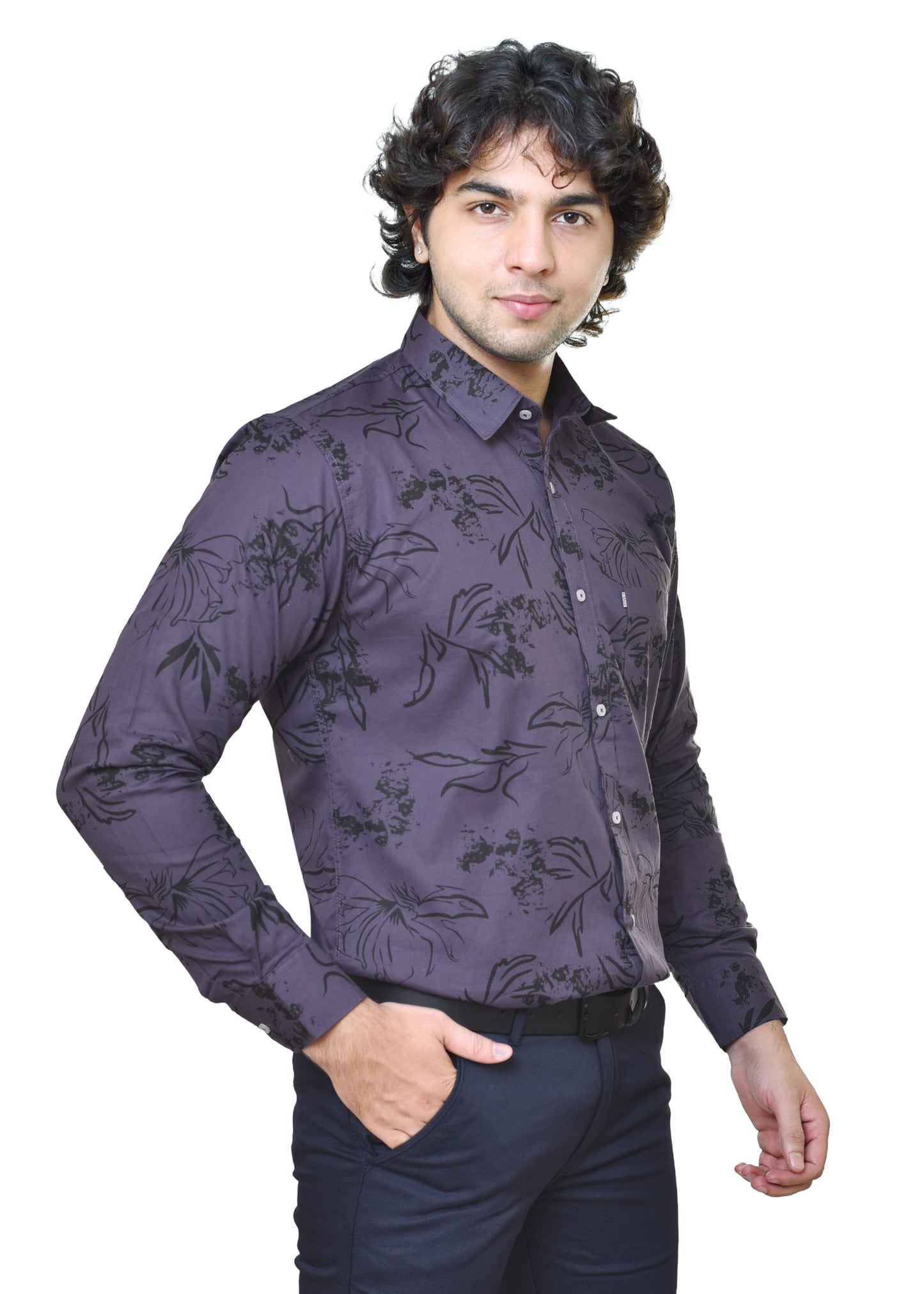 Linen Print Signature Fabric - Timeless Cotton Blend Design