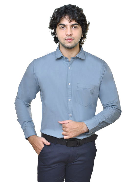 Premium Plain Formal Shirts - 18 Colors Available | CAFE-X