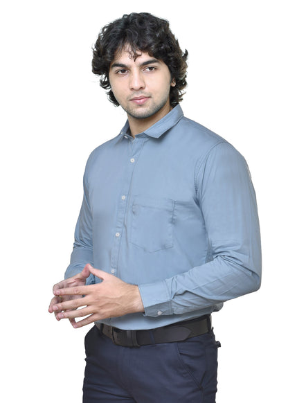 Premium Plain Formal Shirts - 18 Colors Available | CAFE-X