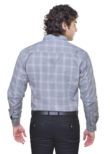 AMSLER SLUB 4 - Premium Yarn Dyed Cotton Checkered Shirt | CAFE-X