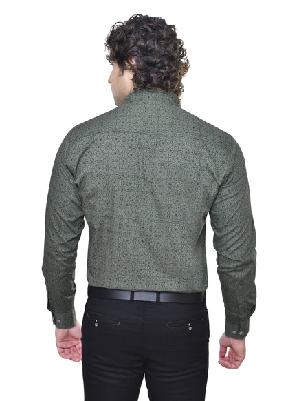 Spykar Print Premium Cotton Shirt Fabric