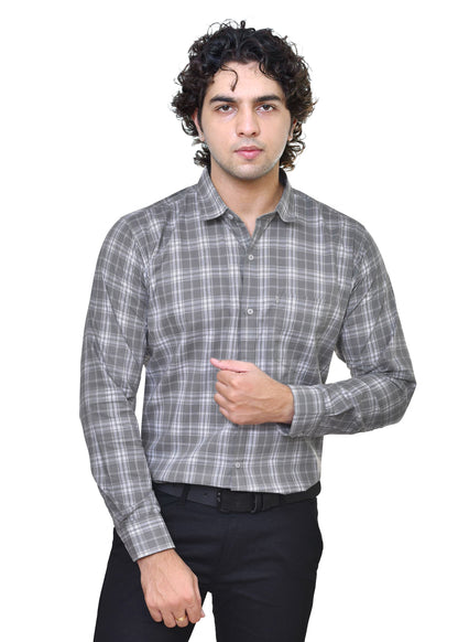 Men's Premium Cotton Checks Shirt - Readymade Casual Wear