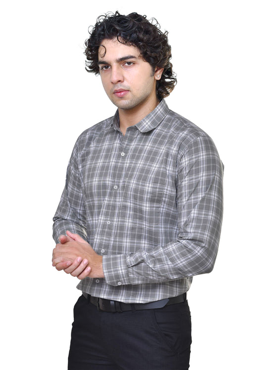 Men's Premium Cotton Checks Shirt - Readymade Casual Wear