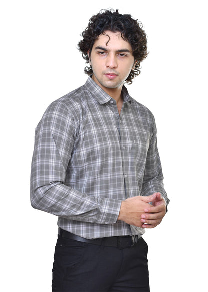 Men's Premium Cotton Checks Shirt - Readymade Casual Wear