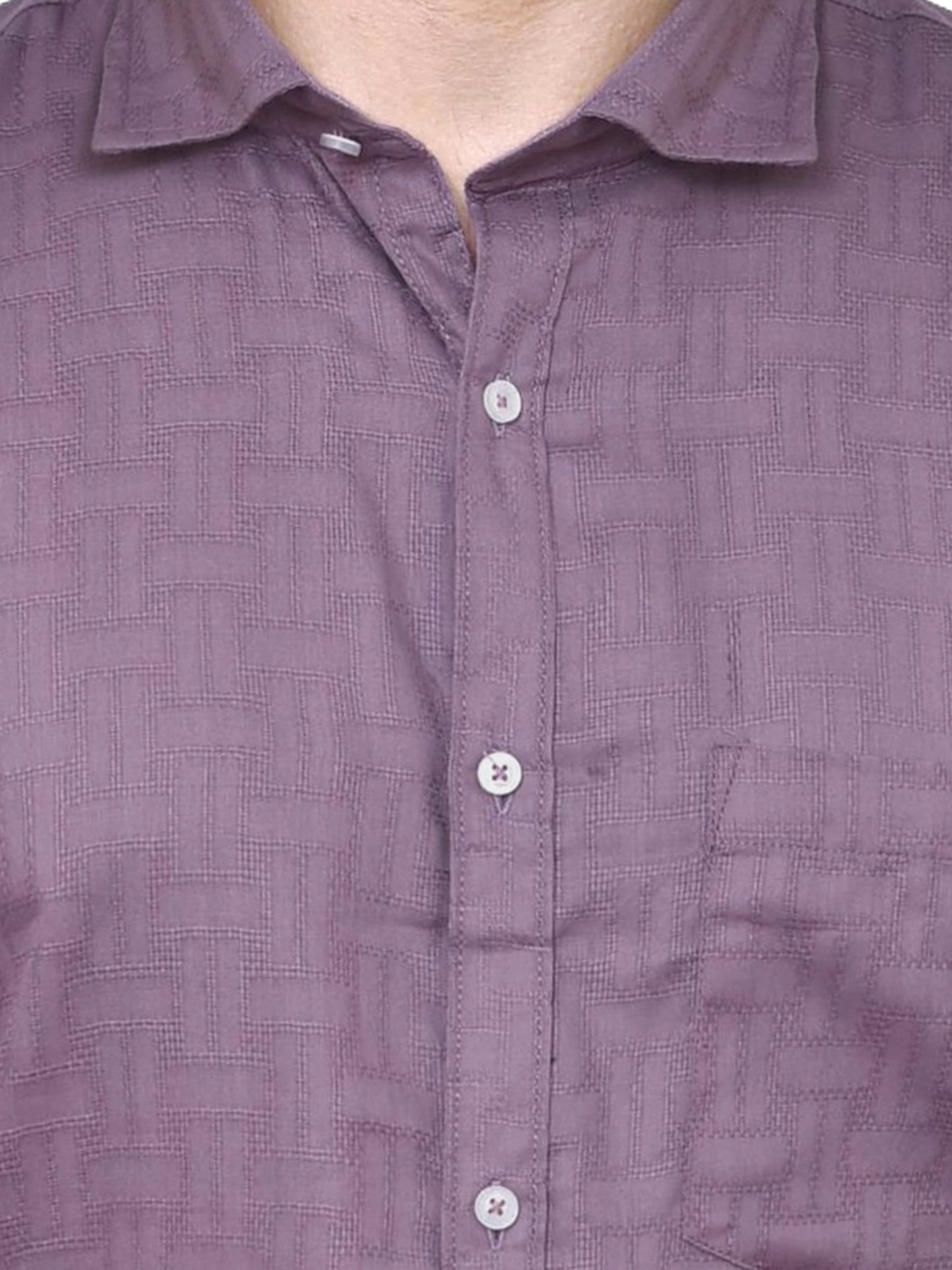 Premium Men's Dobby Weave Readymade Shirt | Designer Formal Shirt