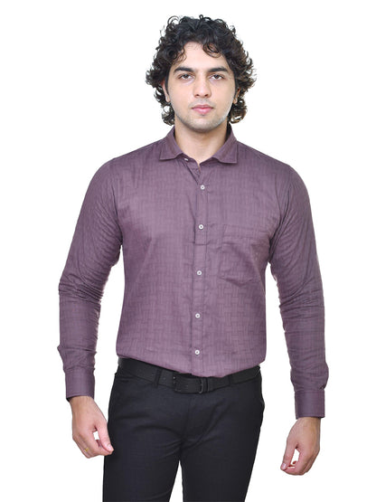 Premium Men's Dobby Weave Readymade Shirt | Designer Formal Shirt