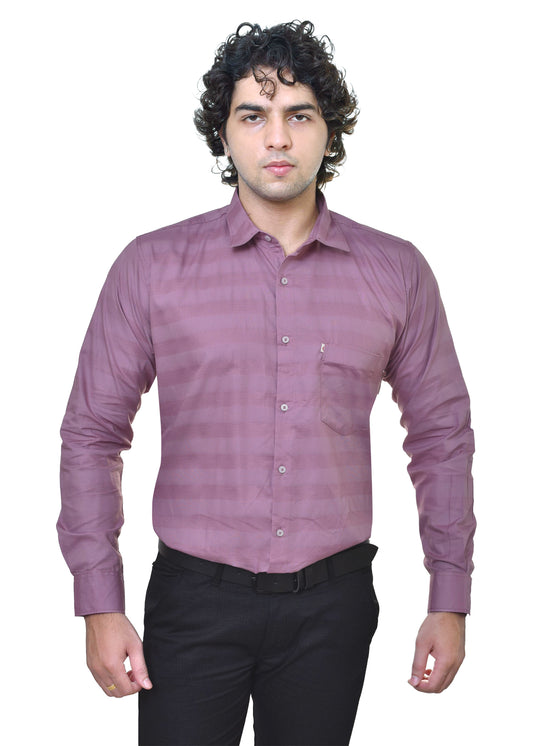 Royal Stripes Cotton Shirt - Premium Casual Wear for Men