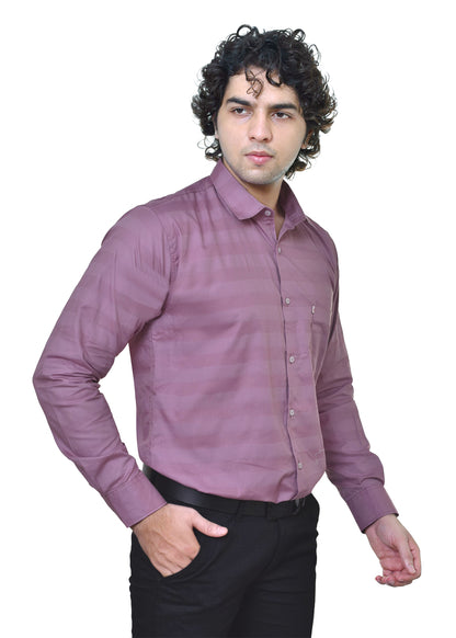 Royal Stripes Cotton Shirt - Premium Casual Wear for Men