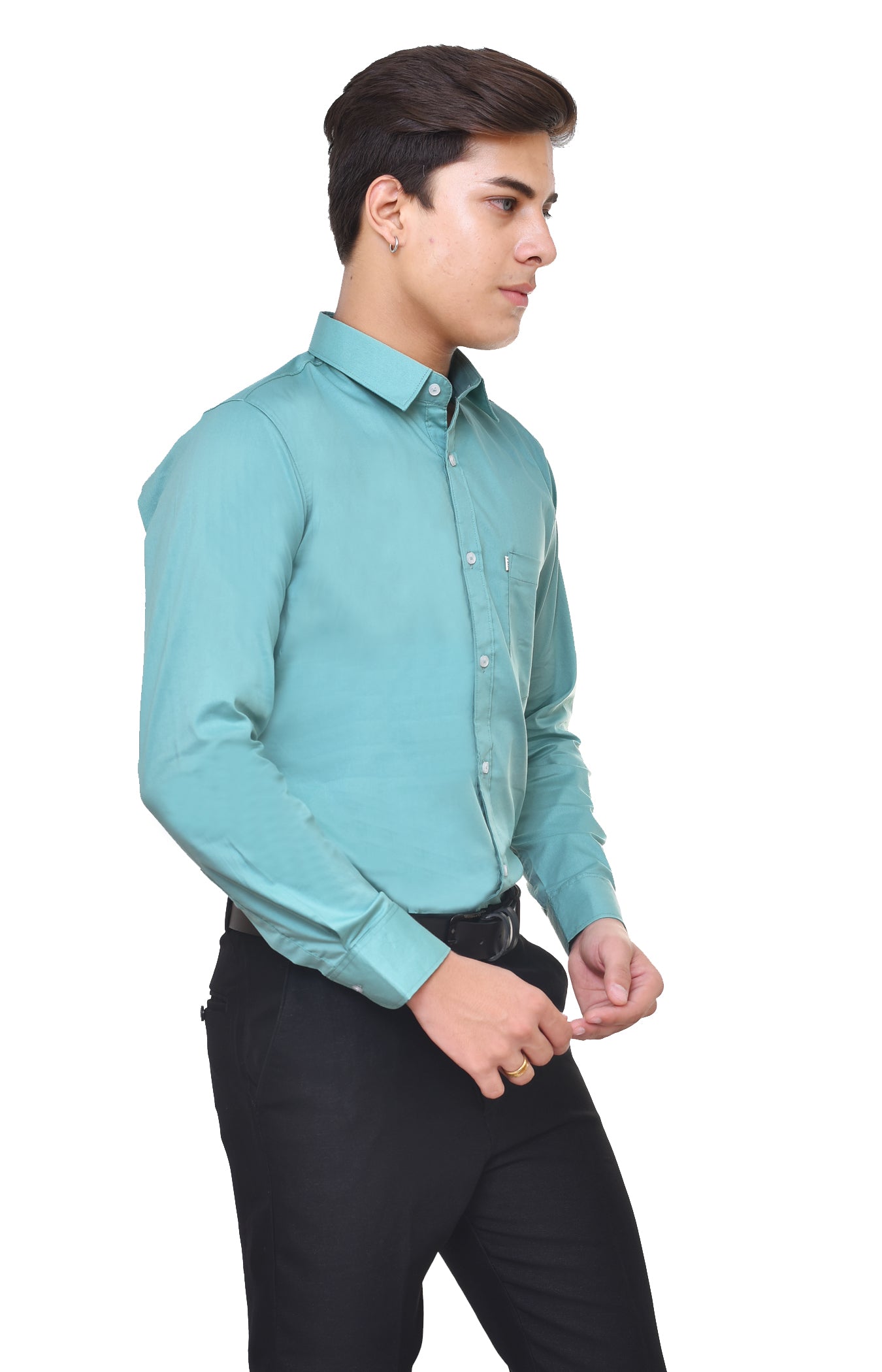 Camry Lycra Premium Cotton Blend Shirt - Stretch Twill | CAFE-X INDIA