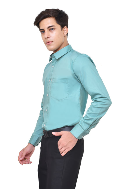 Camry Lycra Premium Cotton Blend Shirt - Stretch Twill | CAFE-X INDIA