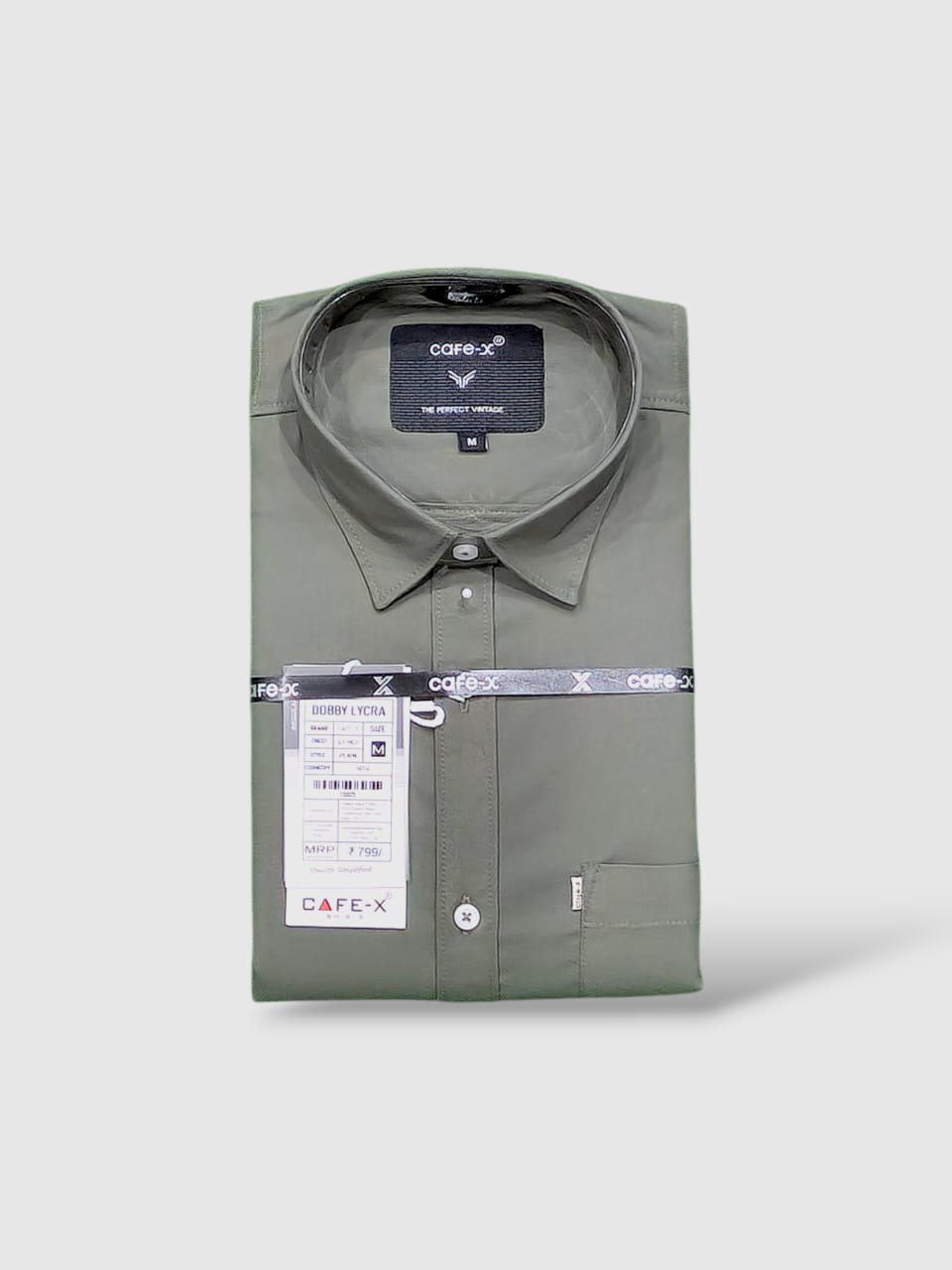 Dobby Lycra Premium Stretch Shirt - Men's Shirt Collection