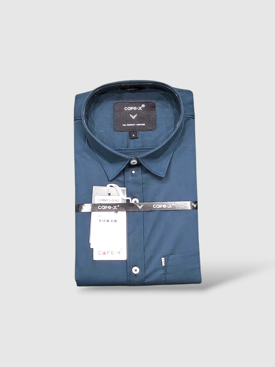 Camry Lycra Premium Cotton Blend Shirt - Stretch Twill | CAFE-X INDIA