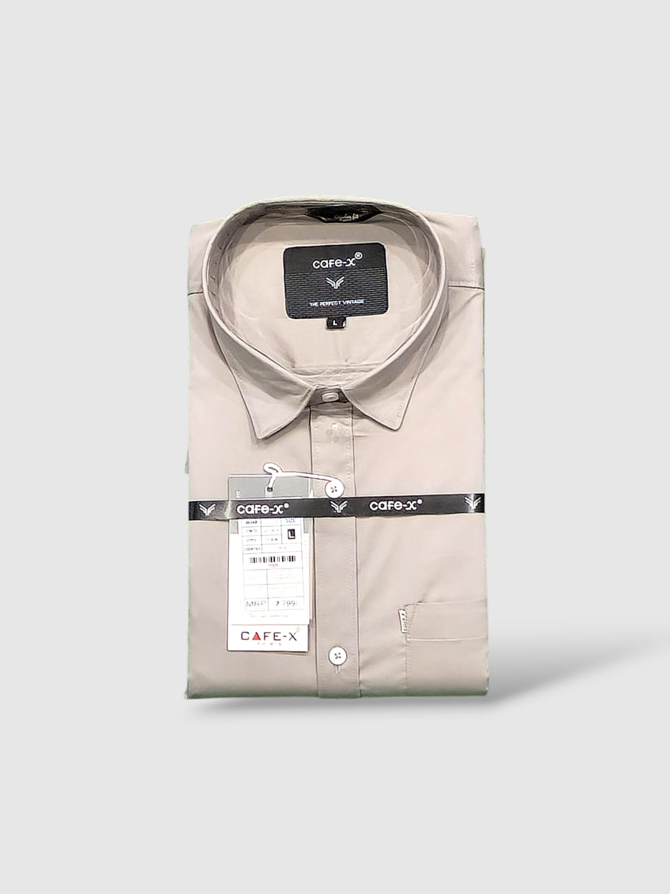 Camry Lycra Premium Cotton Blend Shirt - Stretch Twill | CAFE-X INDIA
