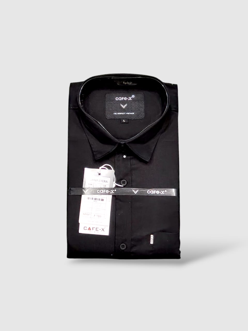 Camry Lycra Premium Cotton Blend Shirt - Stretch Twill | CAFE-X INDIA