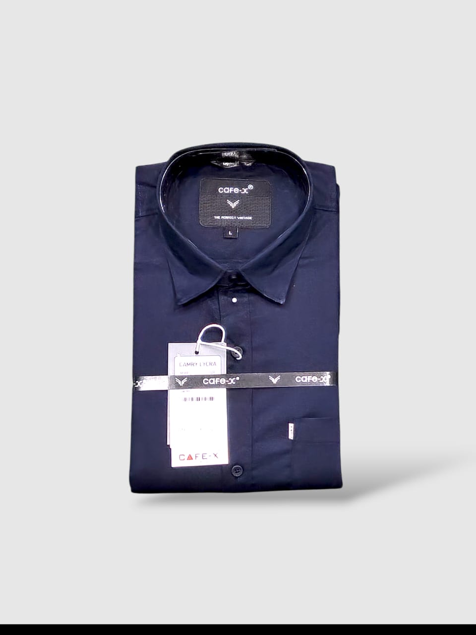 Camry Lycra Premium Cotton Blend Shirt - Stretch Twill | CAFE-X INDIA