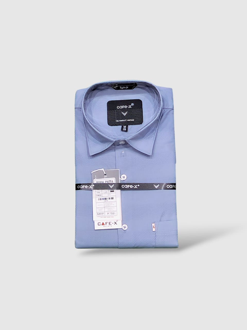 Royal Stripes Cotton Shirt - Premium Casual Wear for Men