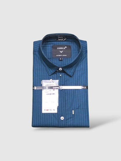 Emirates Premium Cotton Dobby Fabric - Striped Casual Wear