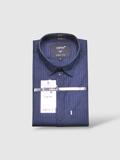 Emirates Premium Cotton Dobby Fabric - Striped Casual Wear