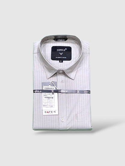 Emirates Premium Cotton Dobby Fabric - Striped Casual Wear
