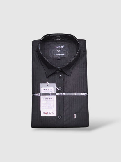 Emirates Premium Cotton Dobby Fabric - Striped Casual Wear