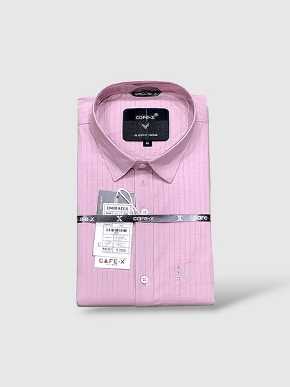 Emirates Premium Cotton Dobby Fabric - Striped Casual Wear