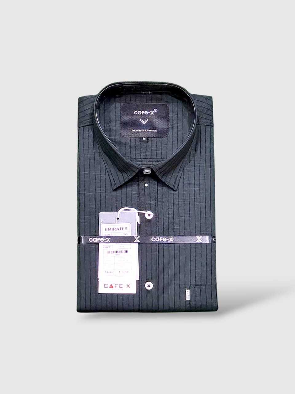 Emirates Premium Cotton Dobby Fabric - Striped Casual Wear