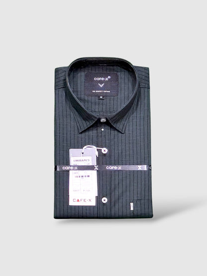Emirates Premium Cotton Dobby Fabric - Striped Casual Wear